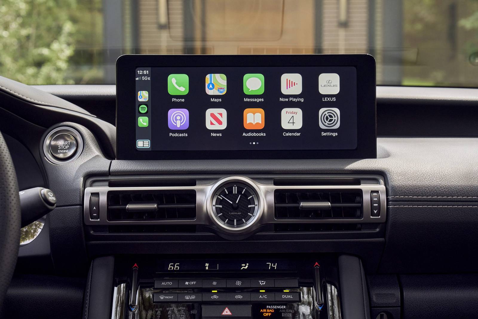 2022 Lexus IS front safety CC