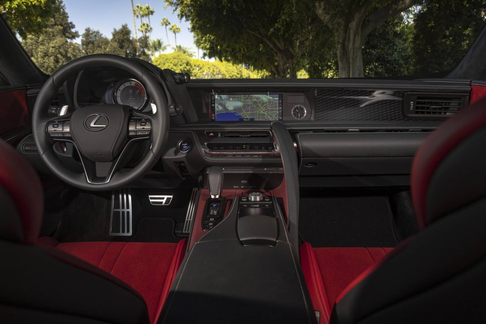 2022 Lexus LC front safety D