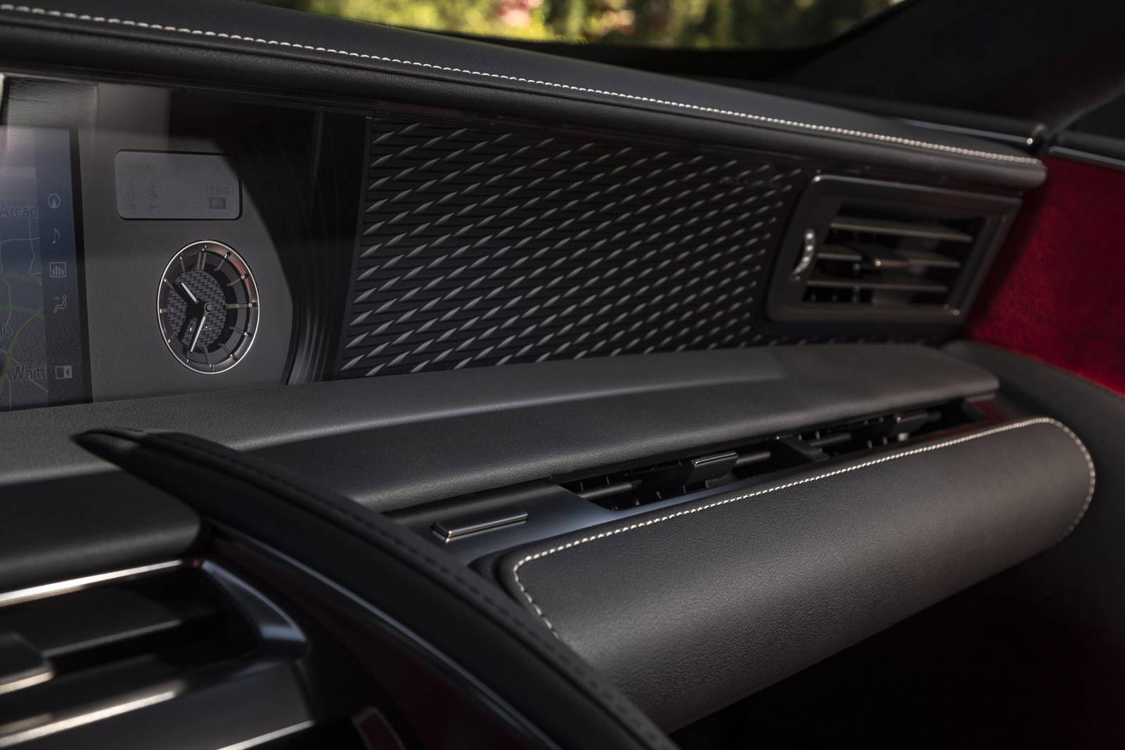 2022 Lexus LC front safety DETAIL