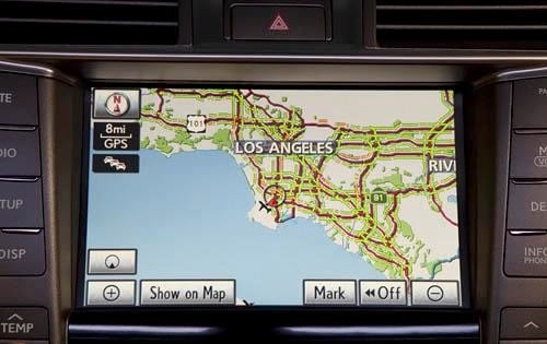 2010 Lexus LS 460 interior CC