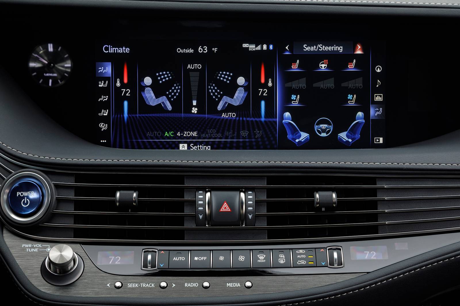 2020 Lexus LS 500 interior CC