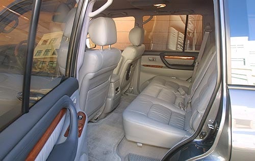 2003 Lexus LX 470 interior RI