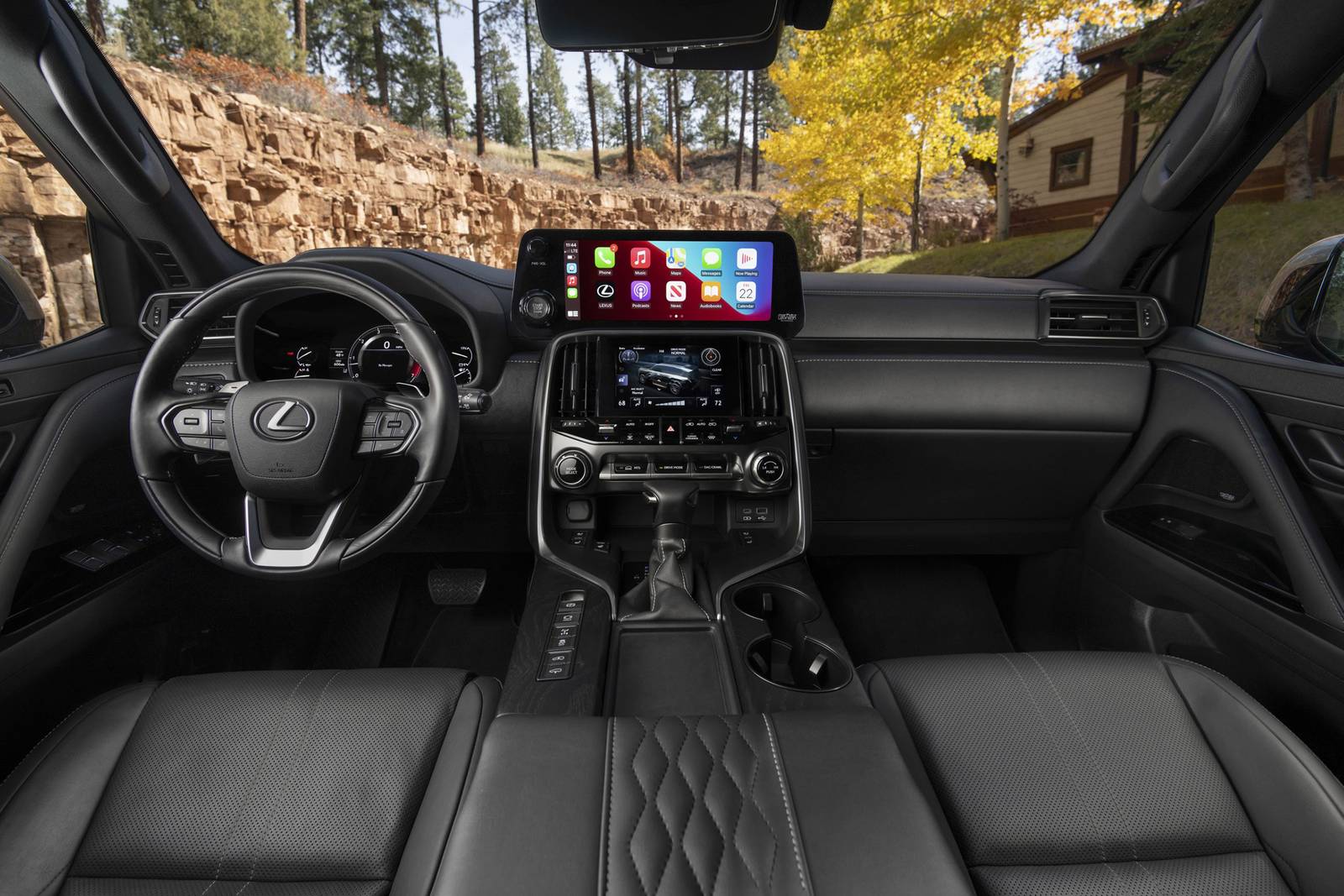 2022 Lexus LX 600 interior D