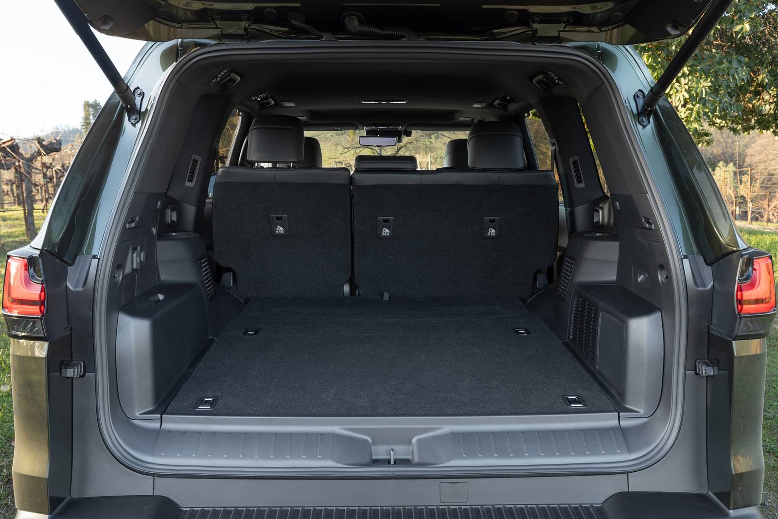 2025 Lexus LX interior CARGO