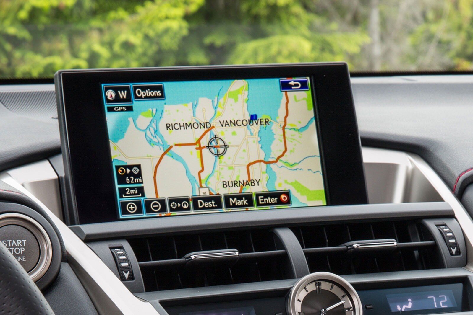 2015 Lexus Nx interior NAVSYS