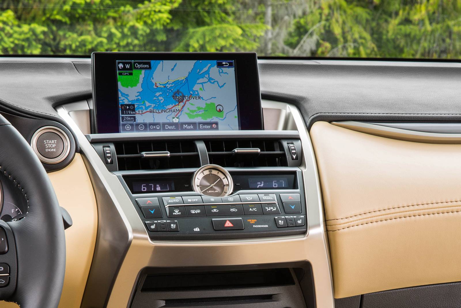 2021 Lexus NX 300h interior CC