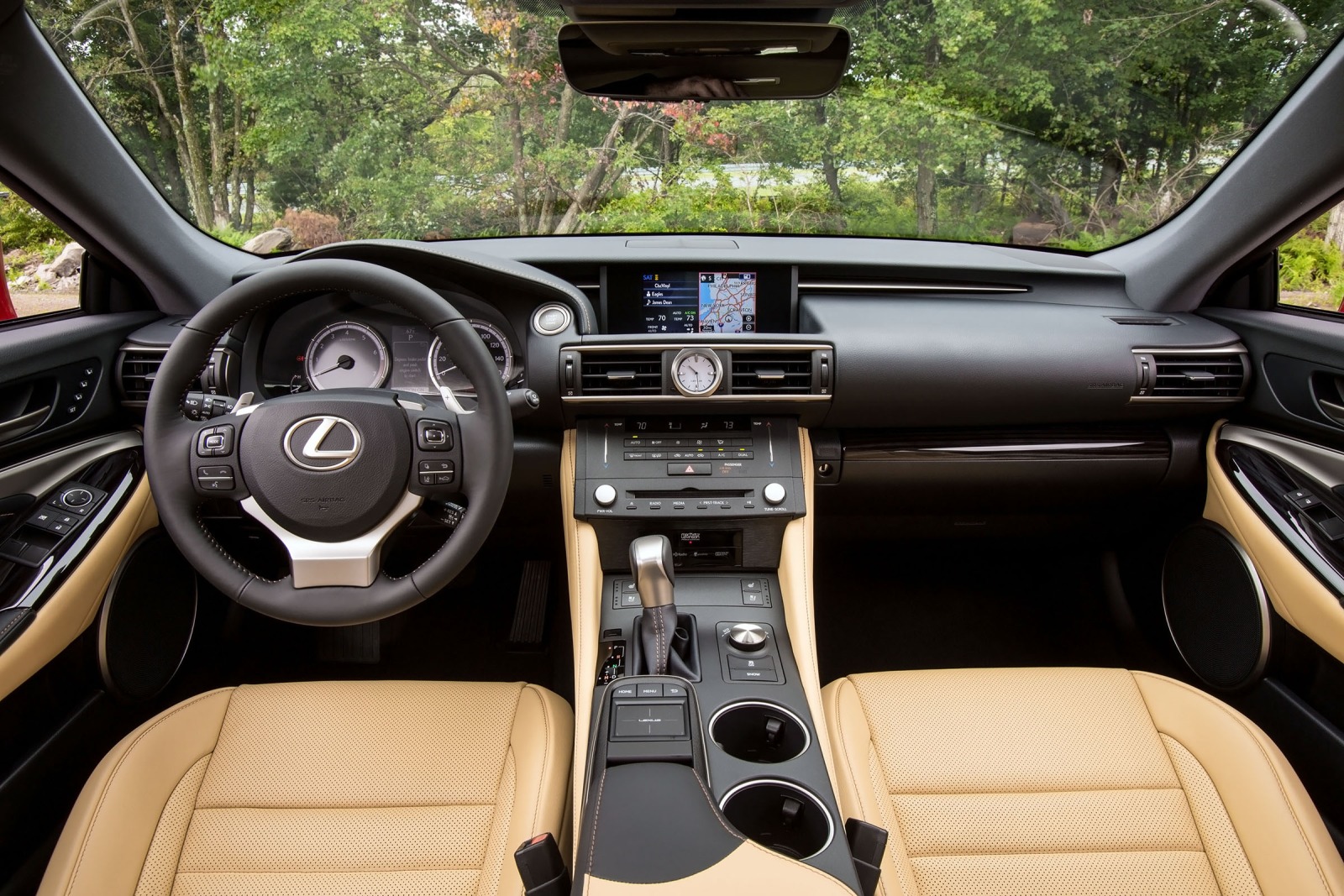 2015 Lexus RC F front safety D