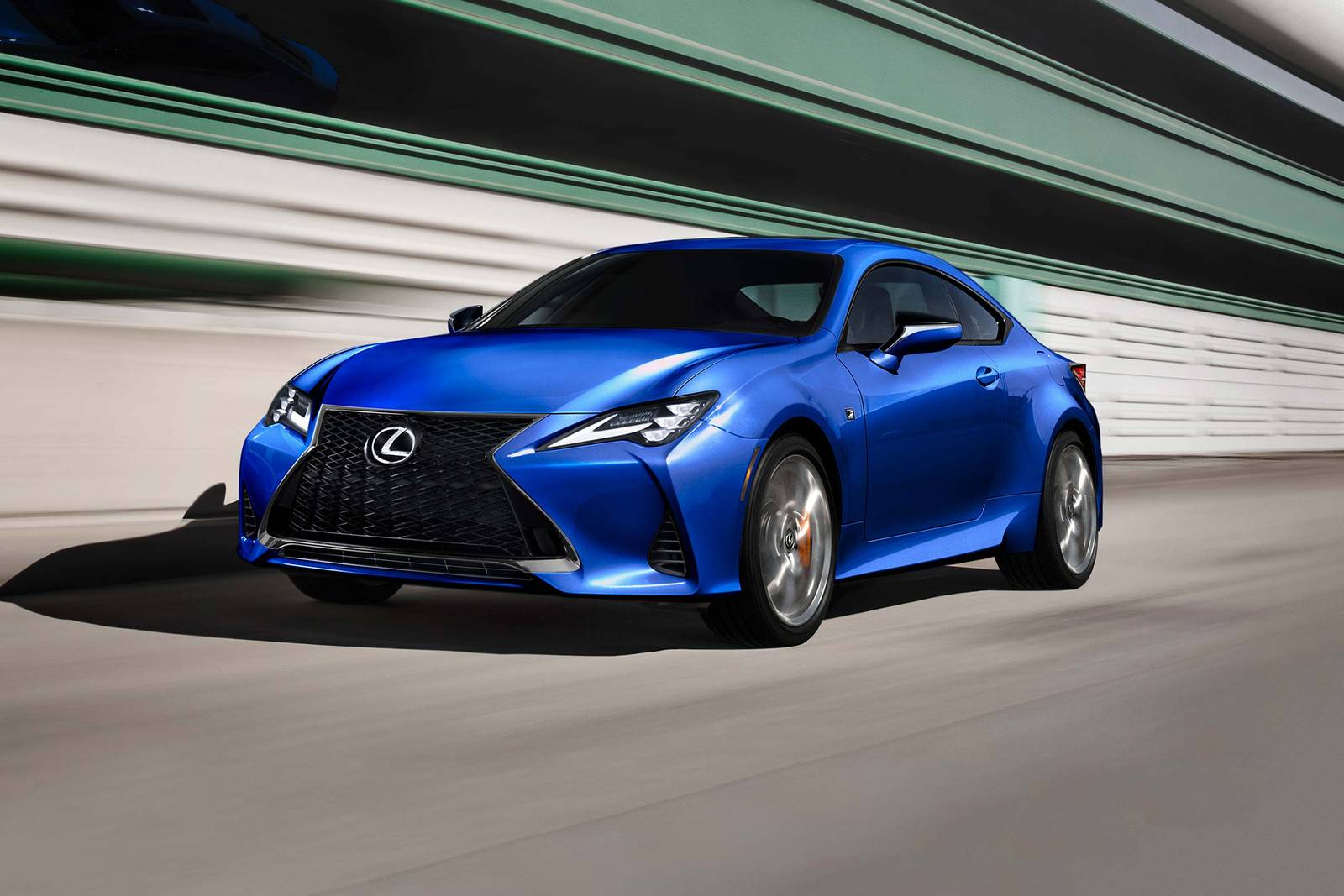 Lexus RC 350 F SPORT Coupe Exterior. Options Shown.