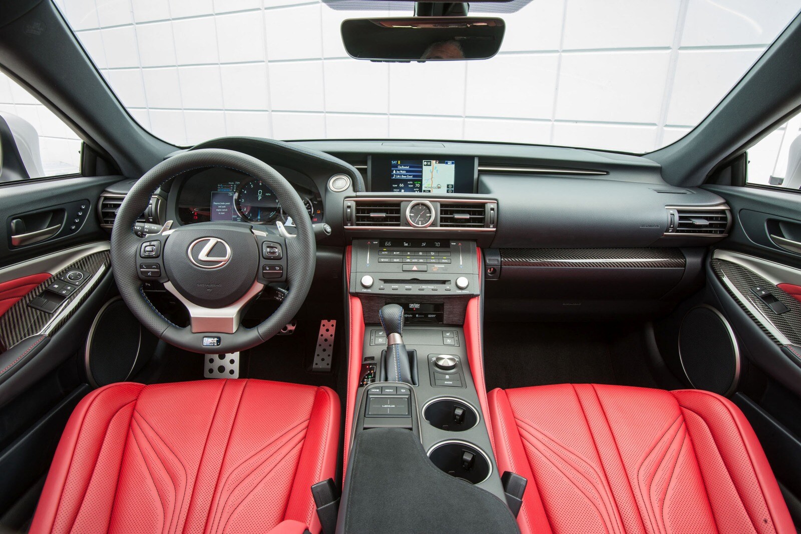 2015 Lexus RC F front safety D
