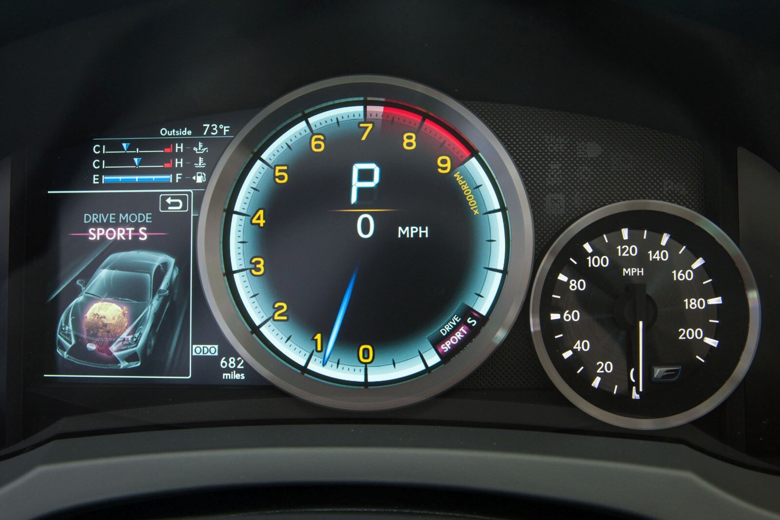 2015 Lexus Rc interior G