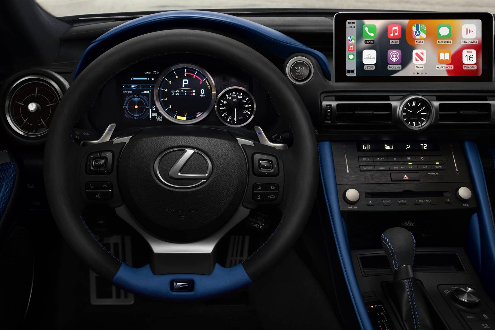 2023 Lexus RC F interior SWD