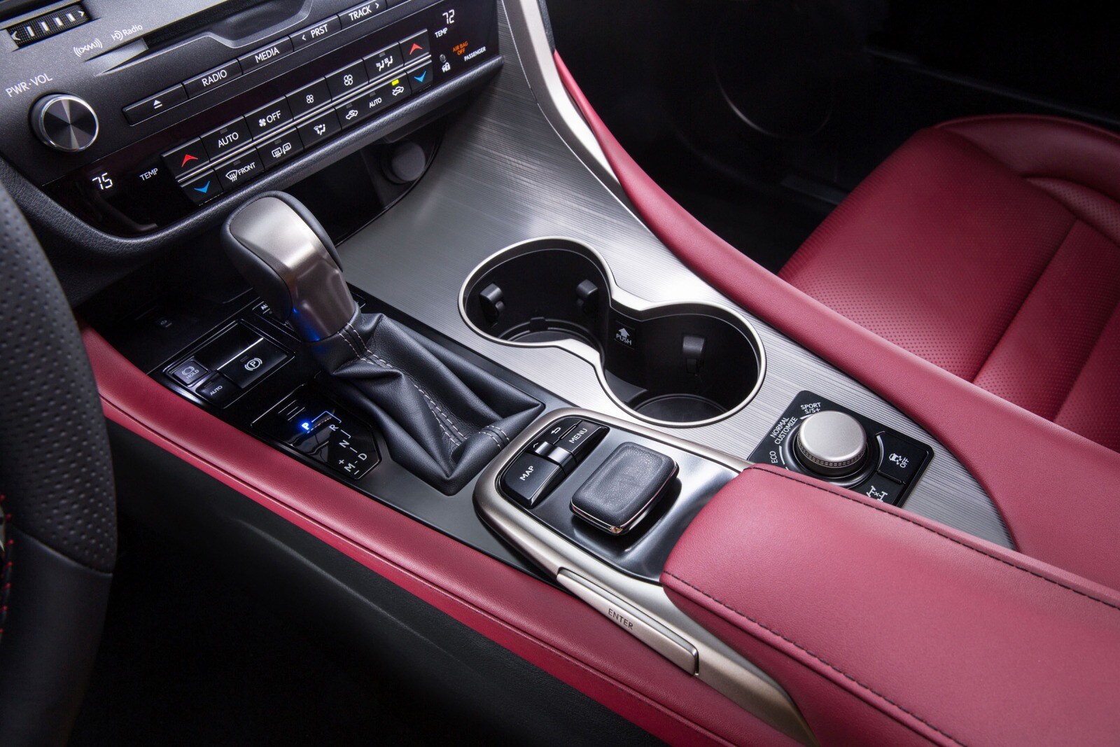 2016 Lexus Rx interior DETAIL