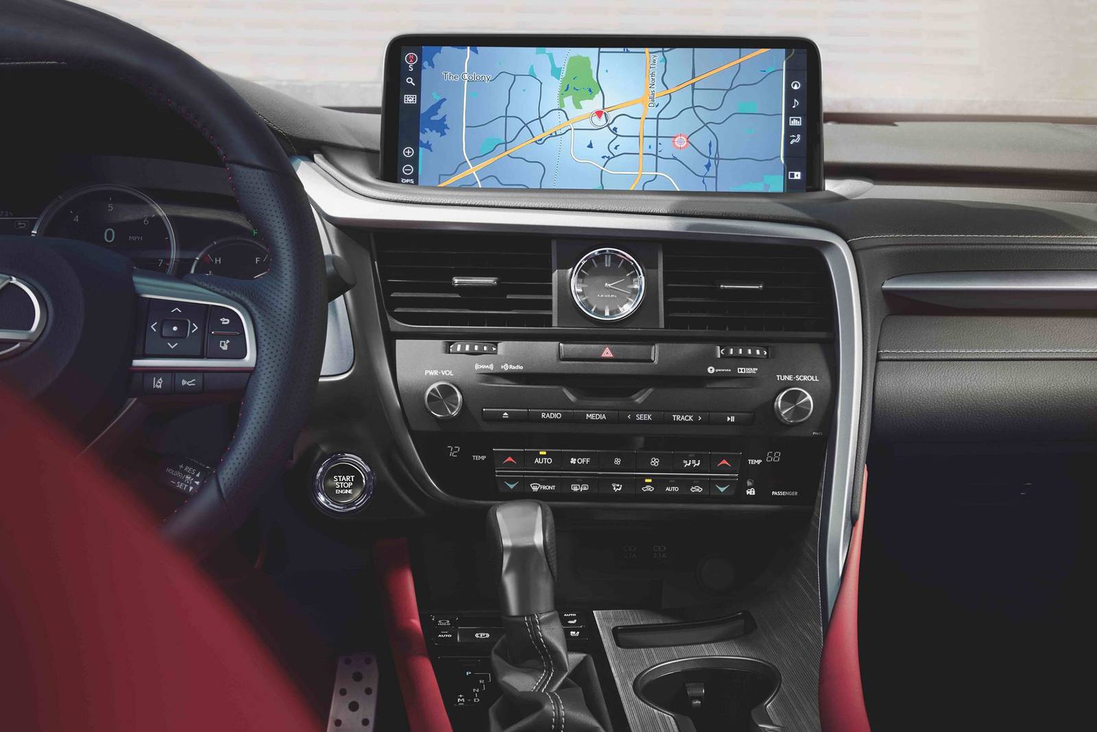 2021 Lexus Rx interior NAVSYS