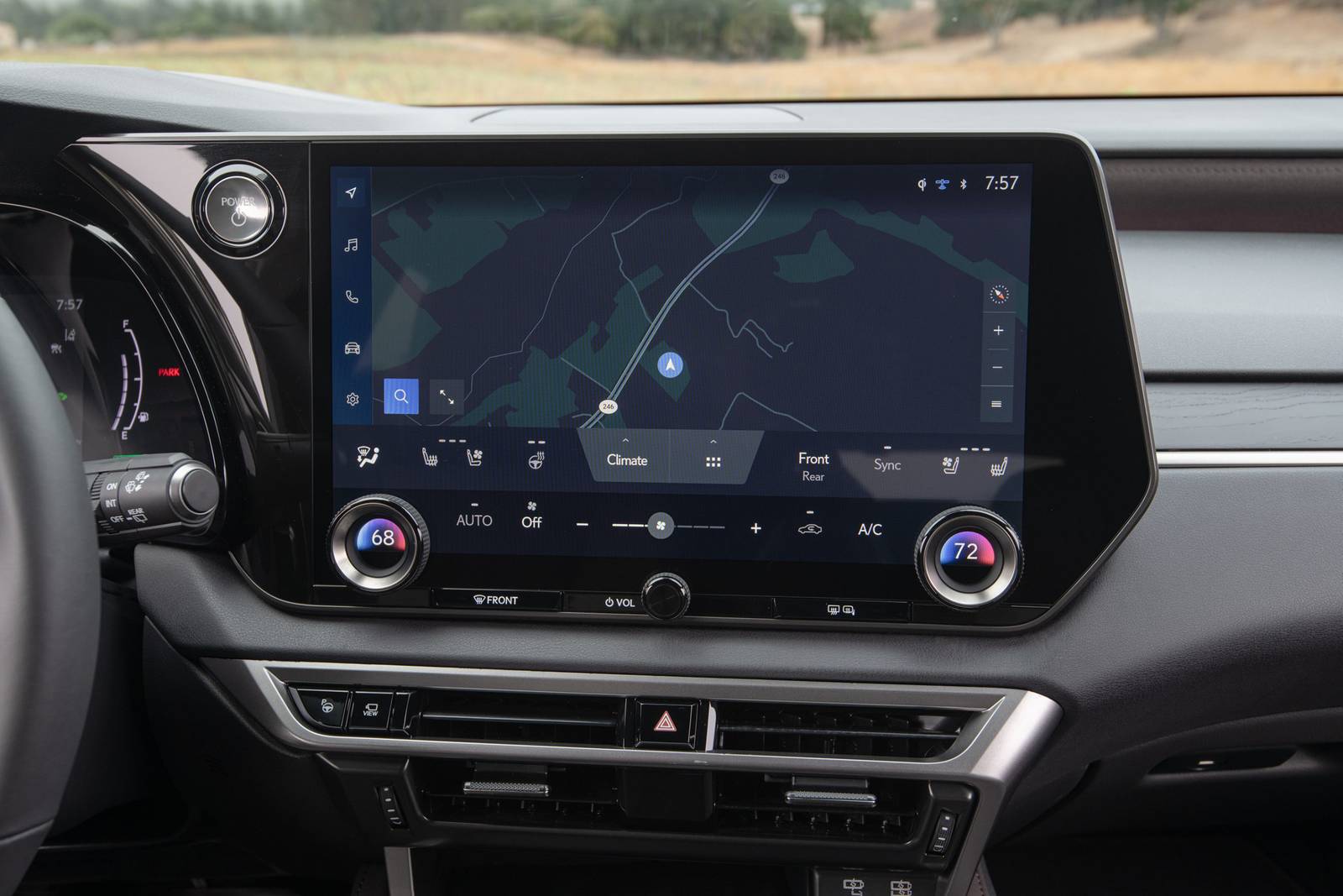2023 Lexus Rx interior NAVSYS