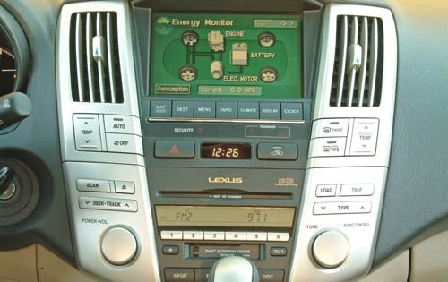 2006 Lexus RX 400h interior CC