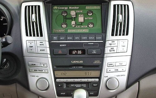 2007 Lexus RX 400h interior CC