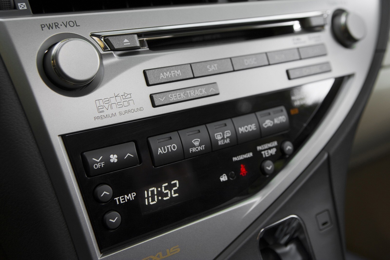 2010 Lexus RX 350 front safety CC