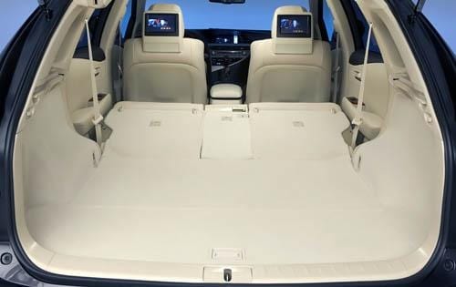 2011 Lexus RX 450h interior CARGO