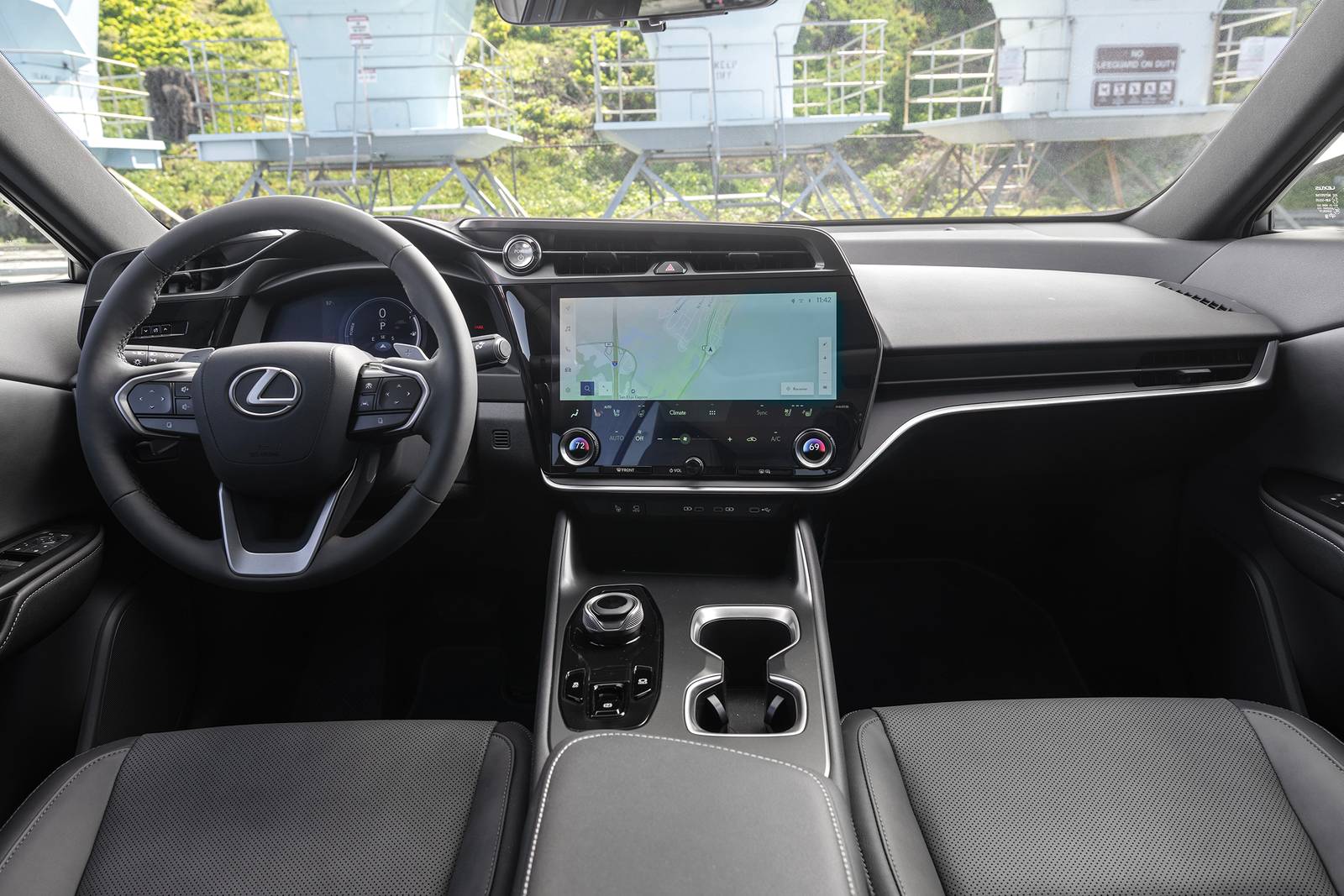 2024 Lexus RZ front safety D