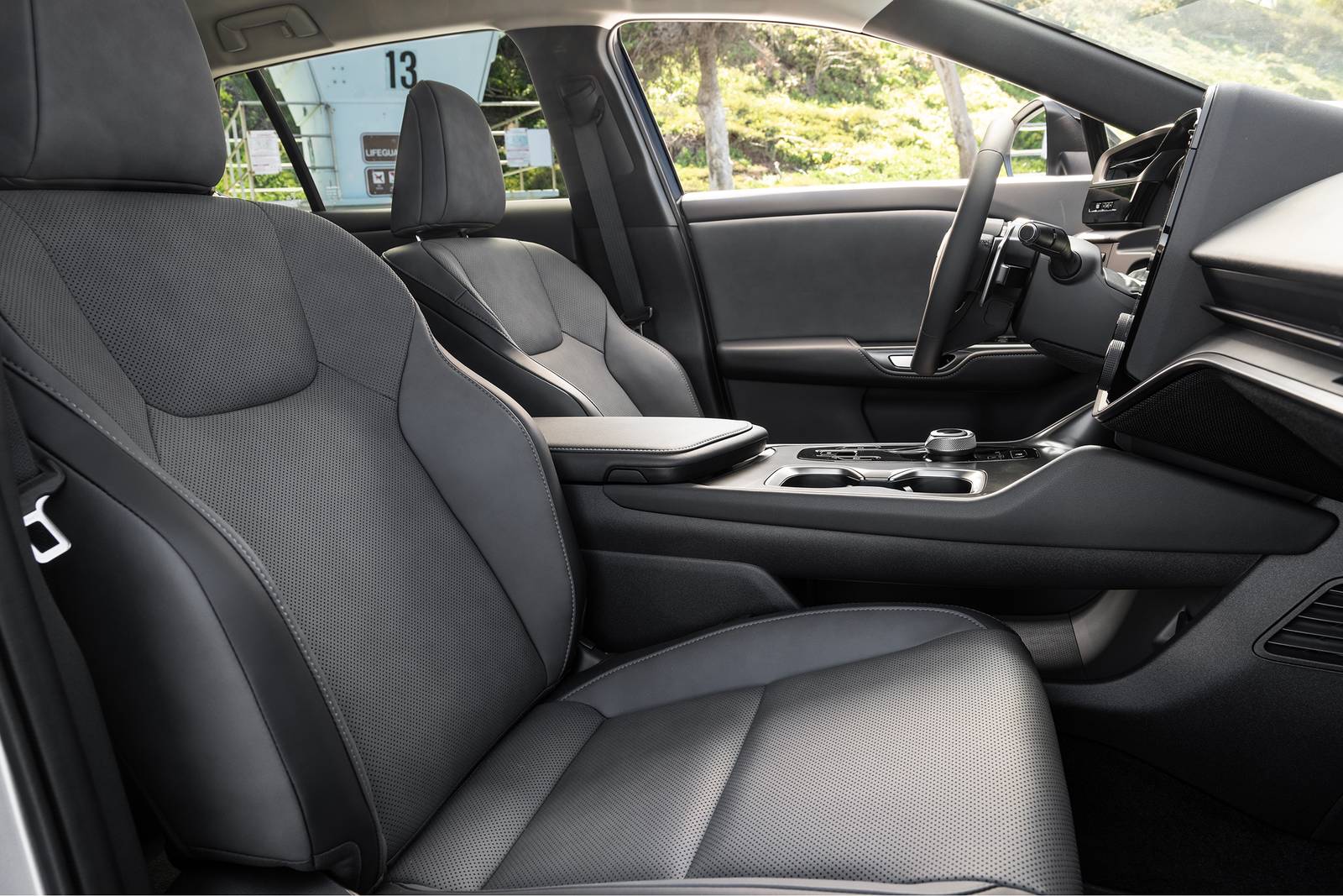 2025 Lexus RZ front safety DETAIL