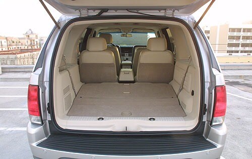 2003 Lincoln Aviator interior CARGO