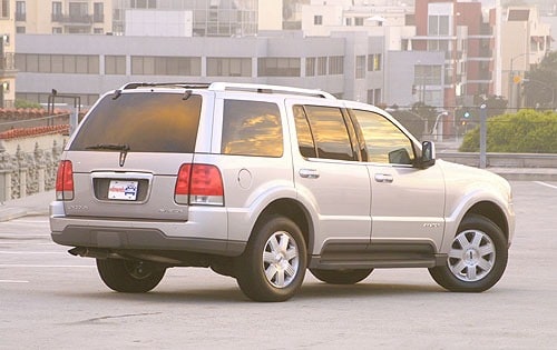 2004 Lincoln Aviator exterior FQ