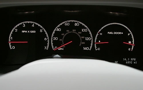 2004 Lincoln Aviator interior G