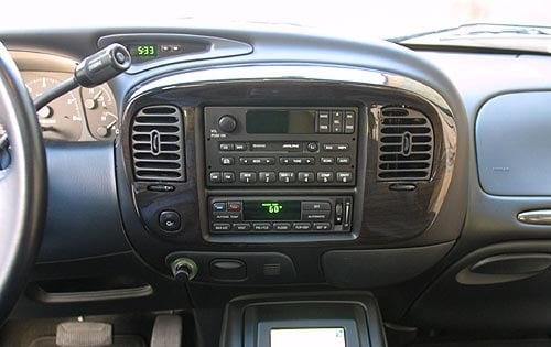 2002 Lincoln Blackwood interior CC