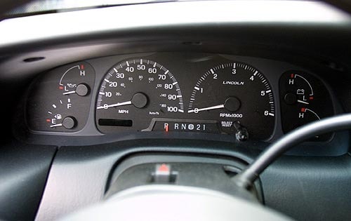 2002 Lincoln Blackwood interior G