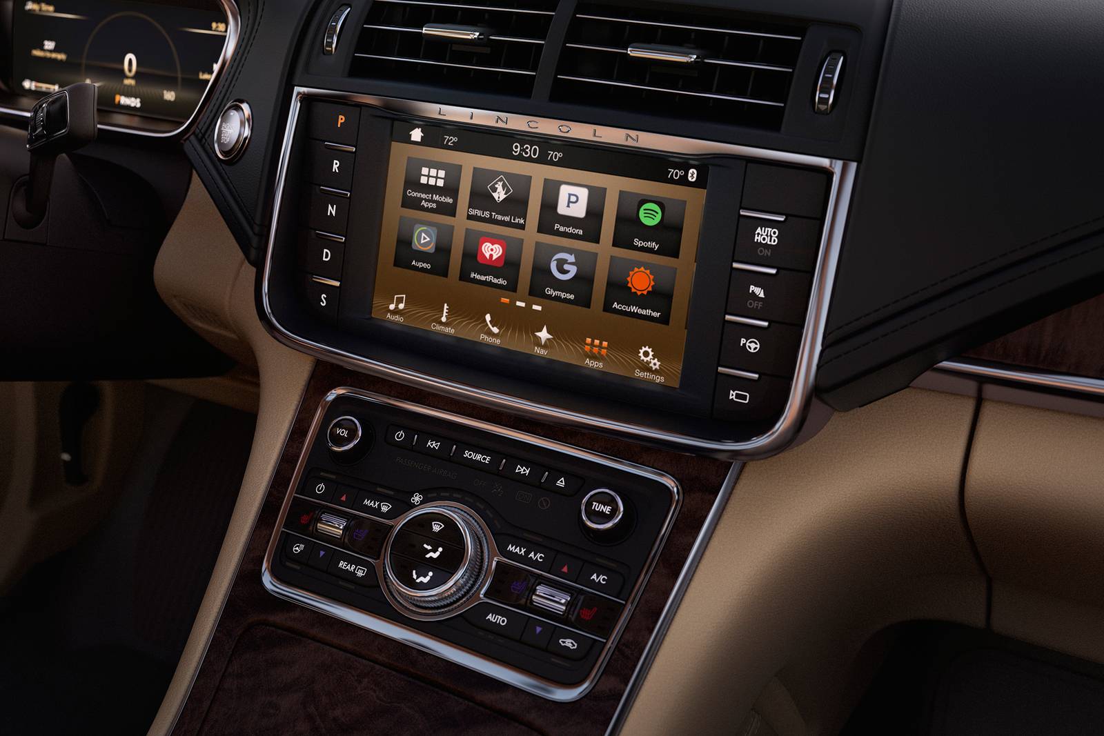 2018 Lincoln Continental interior CC