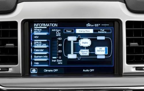 2011 Lincoln MKZ Hybrid interior CC