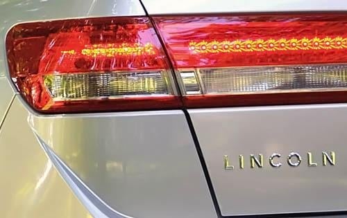 2012 Lincoln MKZ exterior FBDG