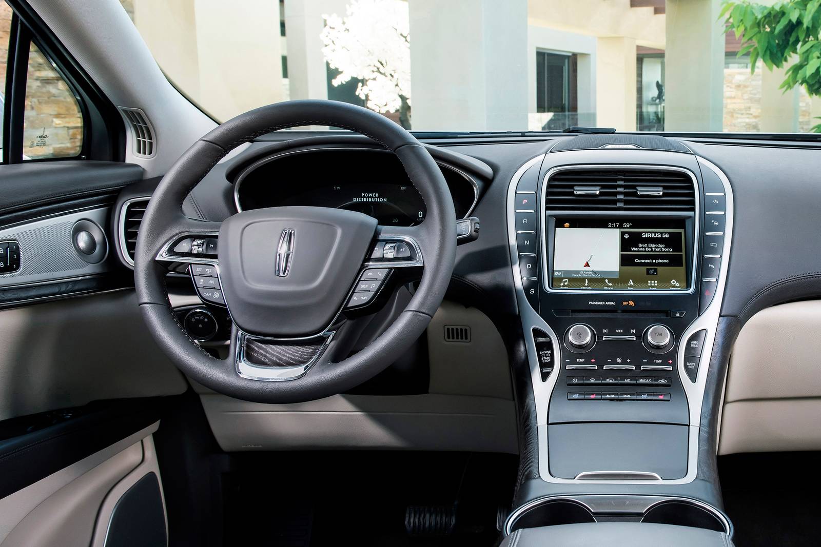 2019 Lincoln Nautilus interior SWD
