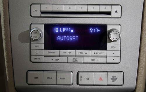 2006 Lincoln Zephyr interior CC