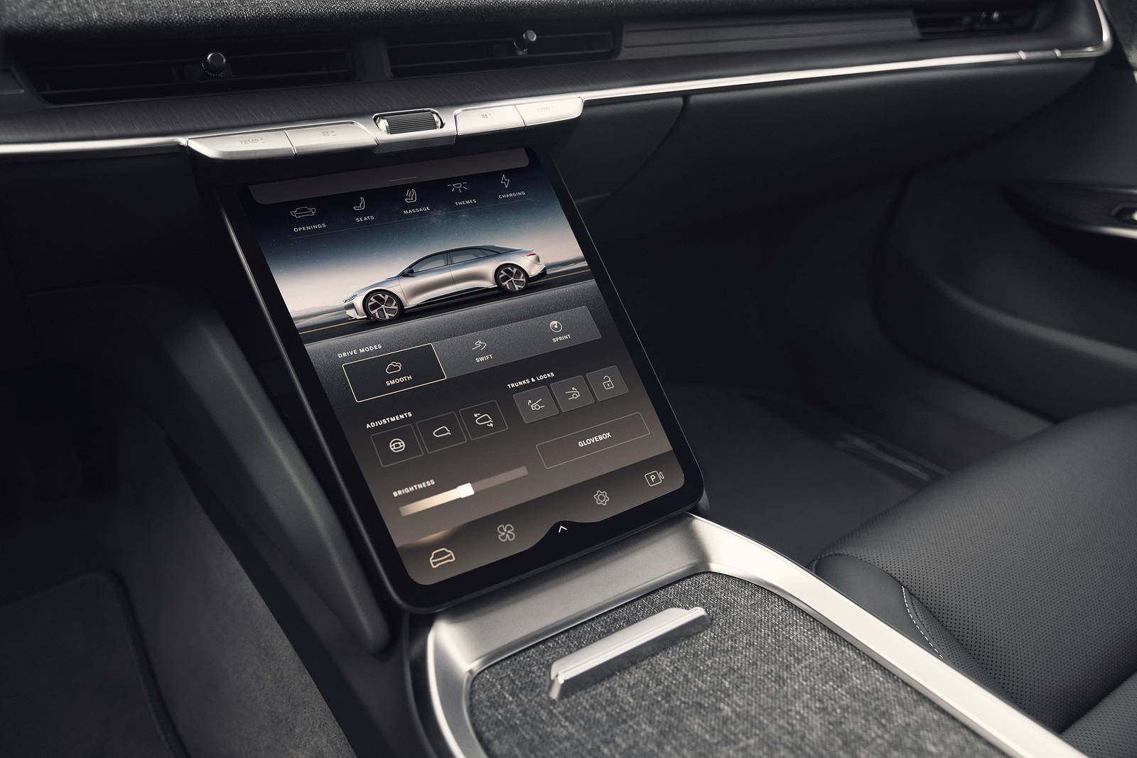 2023 Lucid Air interior CC