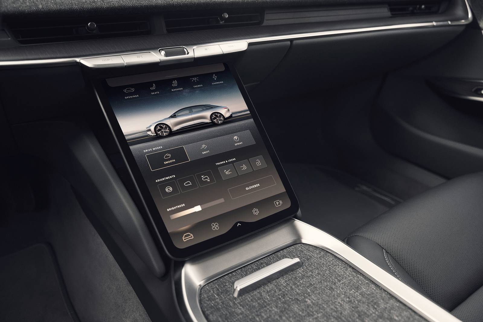2025 Lucid Air interior CC