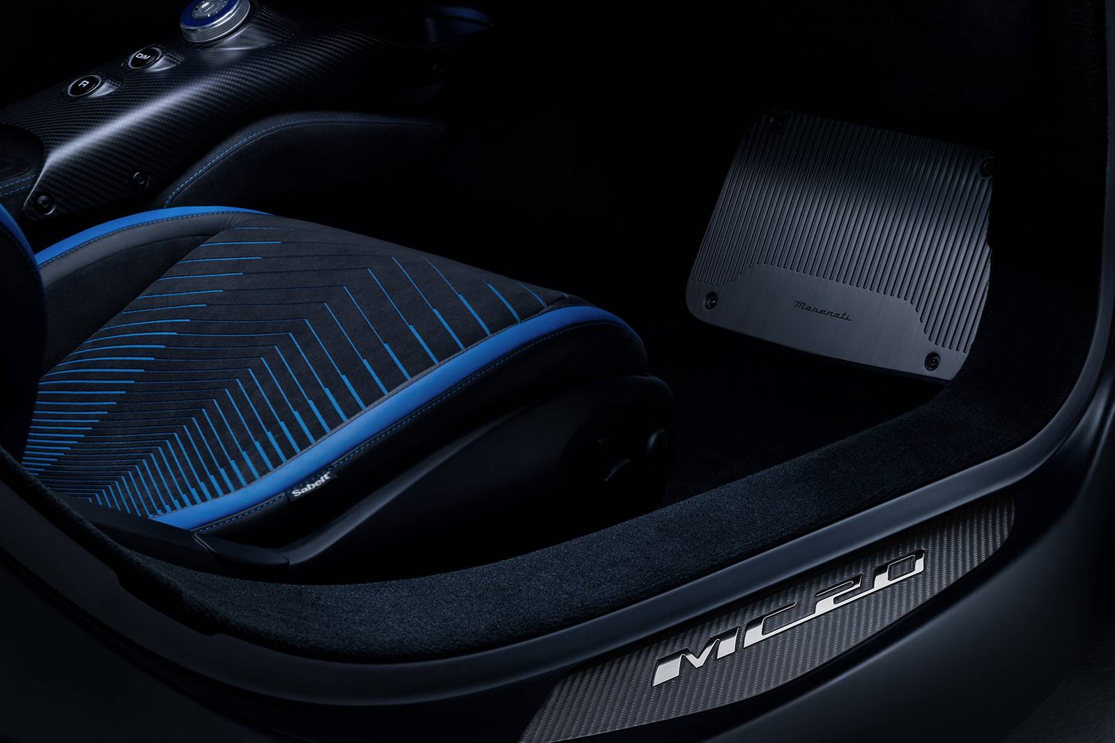 2022 Maserati MC20 front safety DETAIL