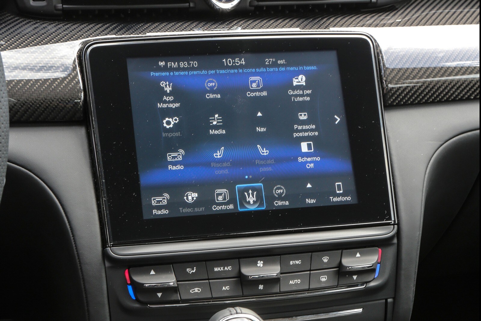 2017 Maserati Quattroporte interior CC