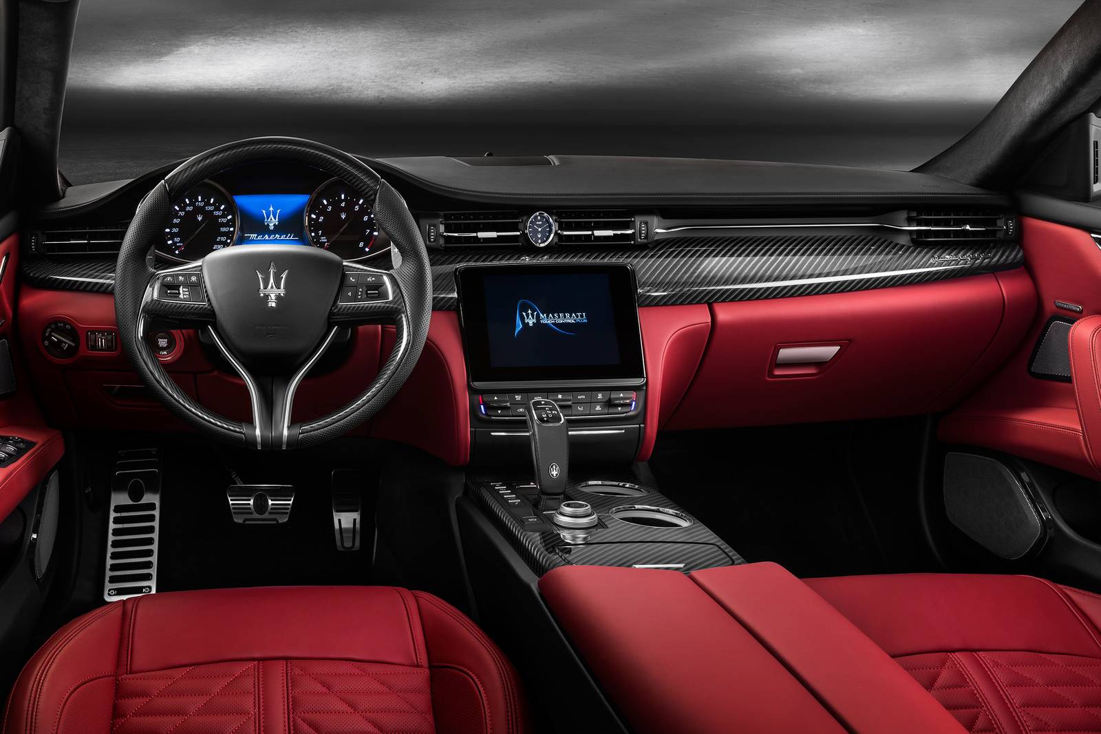 2019 Maserati Quattroporte front safety D