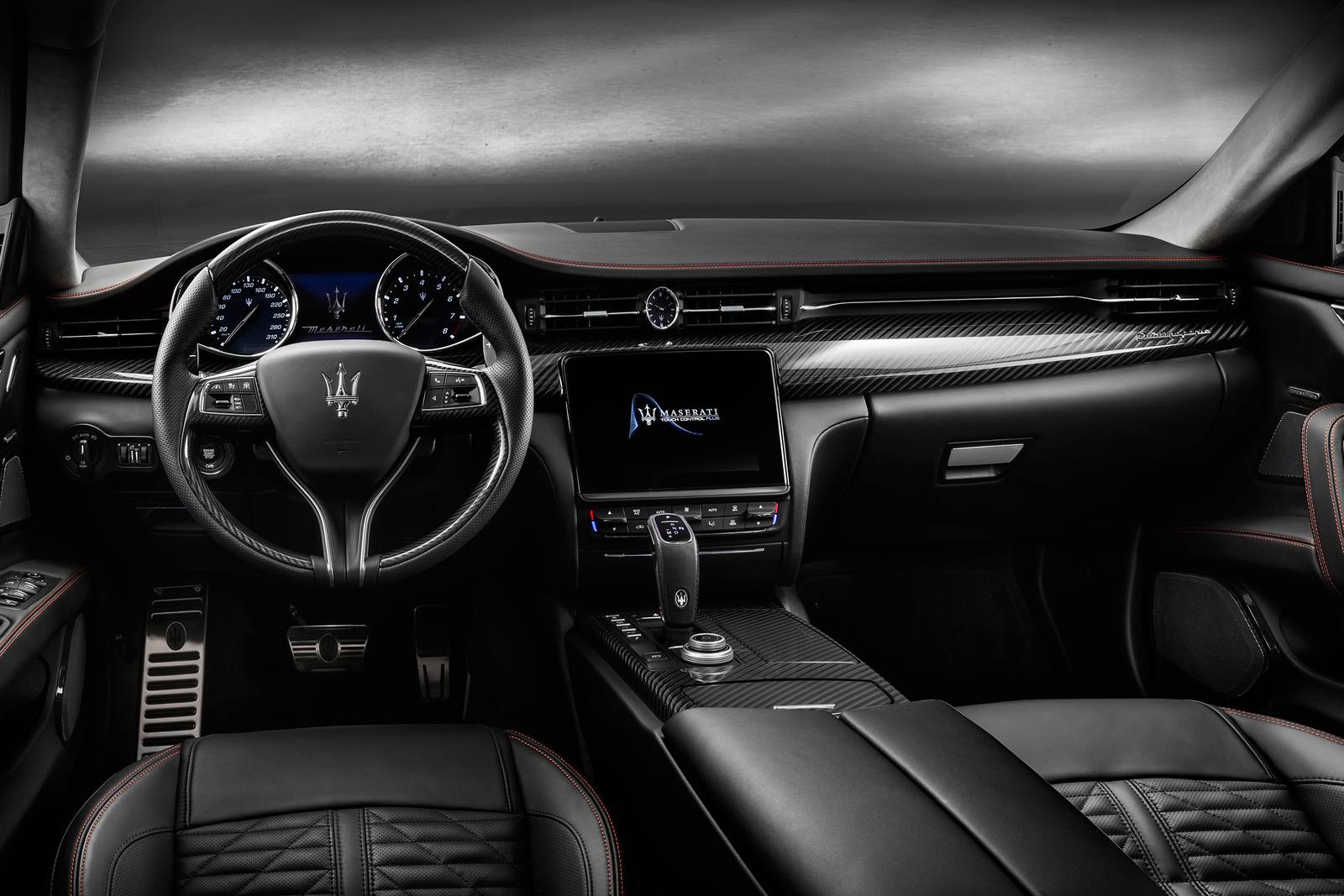 2019 Maserati Quattroporte front safety D