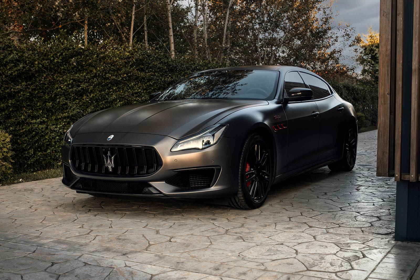 2022 Maserati Quattroporte Trofeo Sedan Exterior Shown
