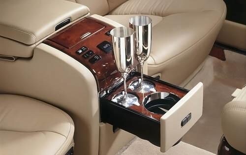 2008 Maybach 57 interior DETAIL