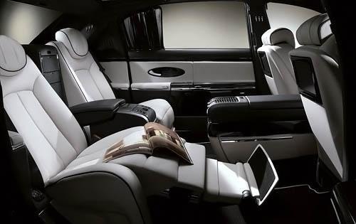 2008 Maybach 62 interior DETAIL