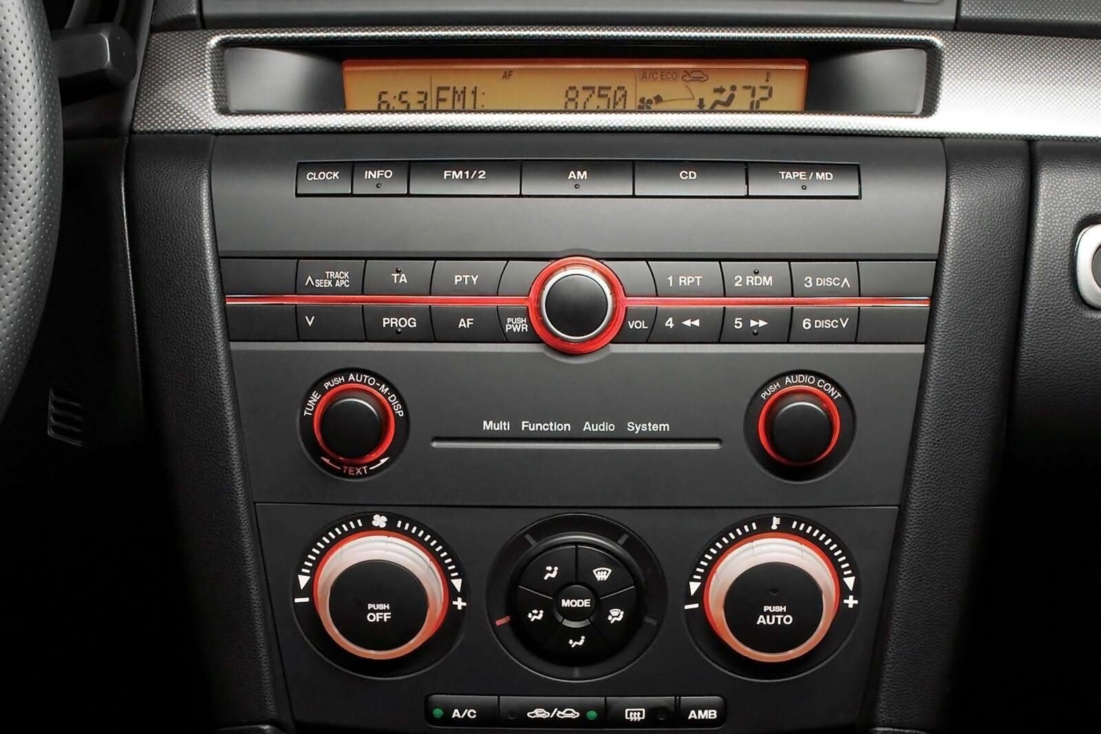 2004 Mazda 3 interior CC