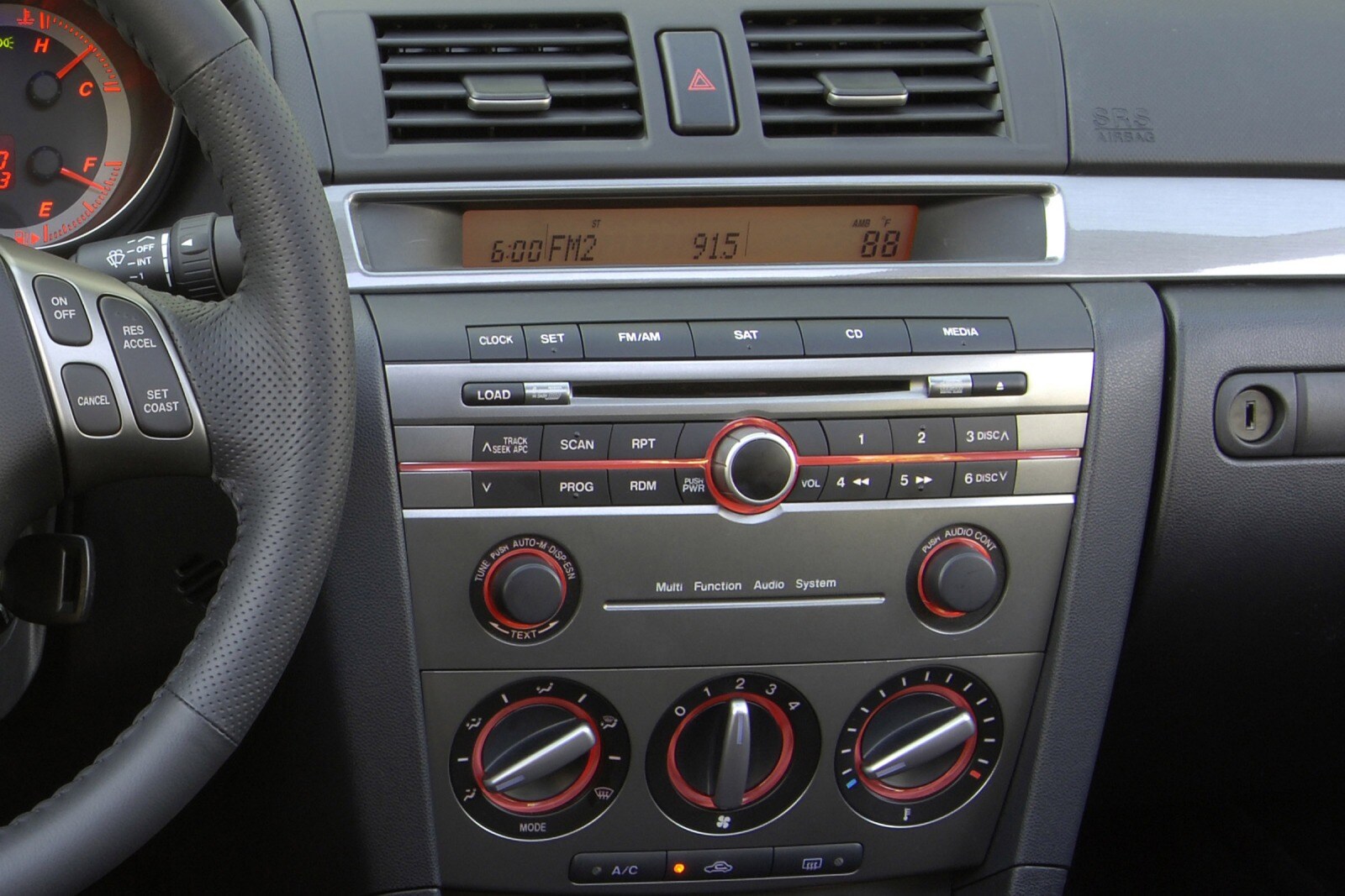 2008 Mazda 3 interior CC