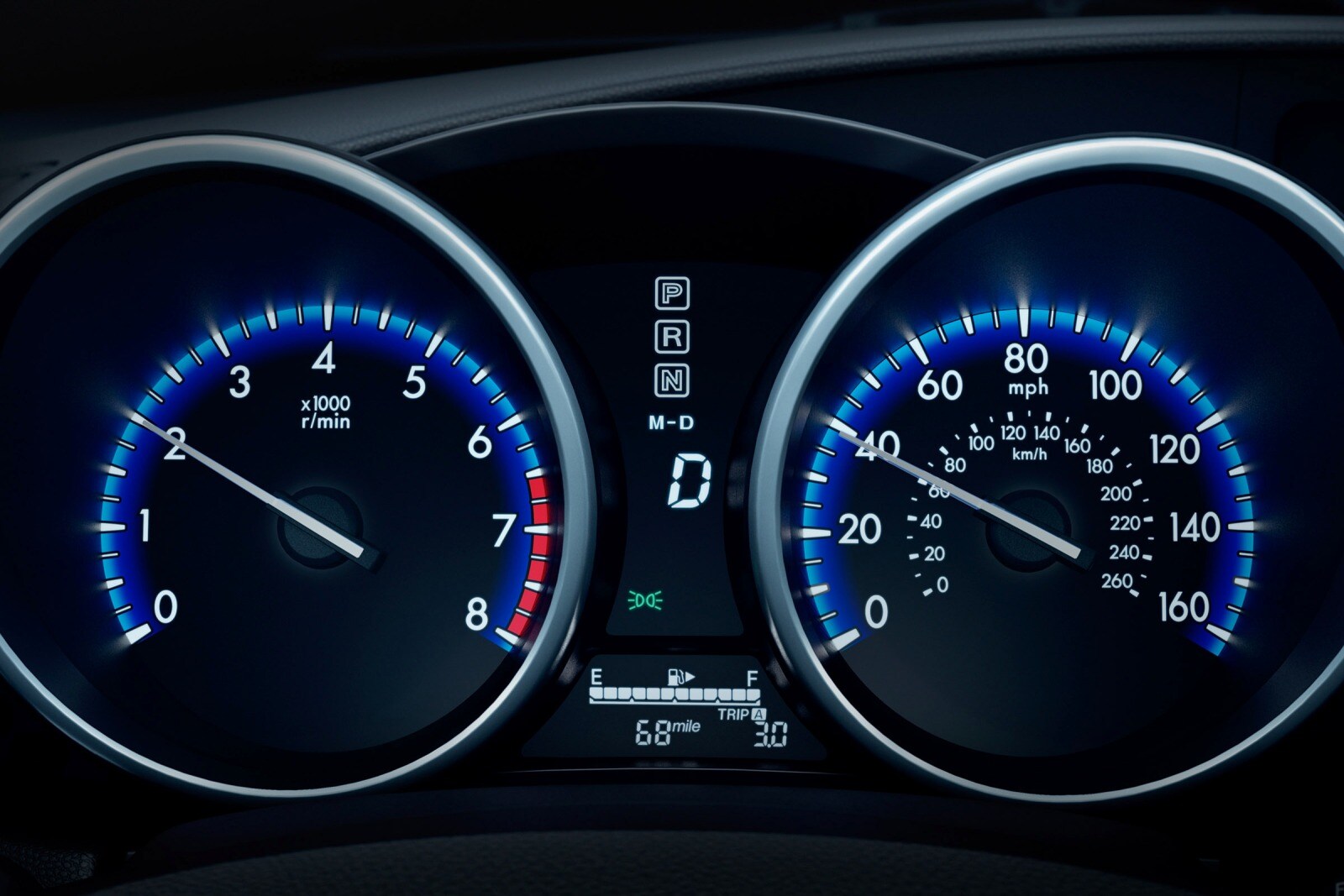 2012 Mazda 3 front safety G