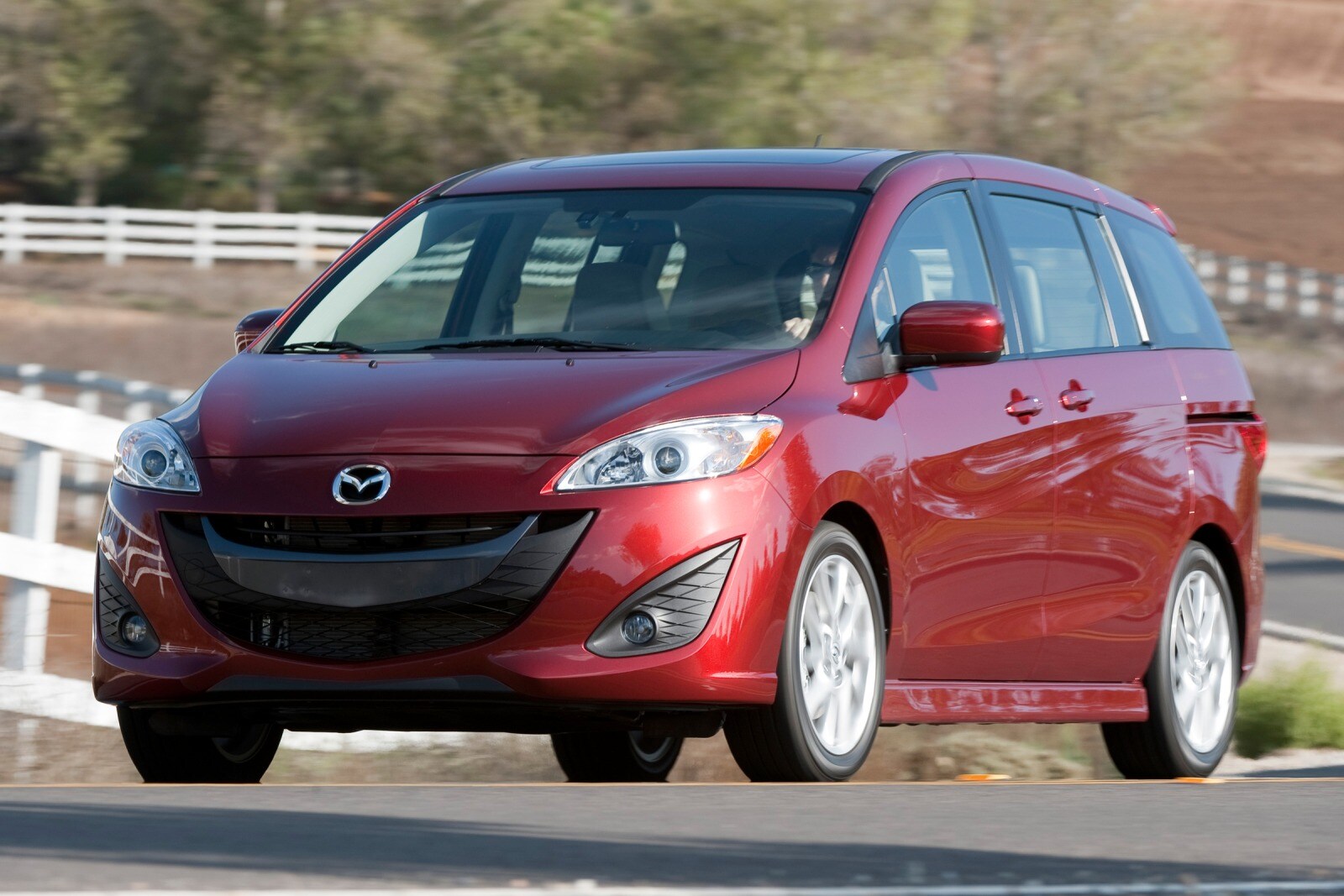 2012 Mazda 5 Grand Touring Passenger Minivan Exterior Shown