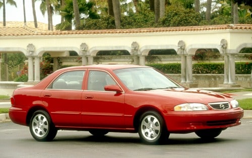 2001 Mazda 626 LX 4dr Sedan Shown
