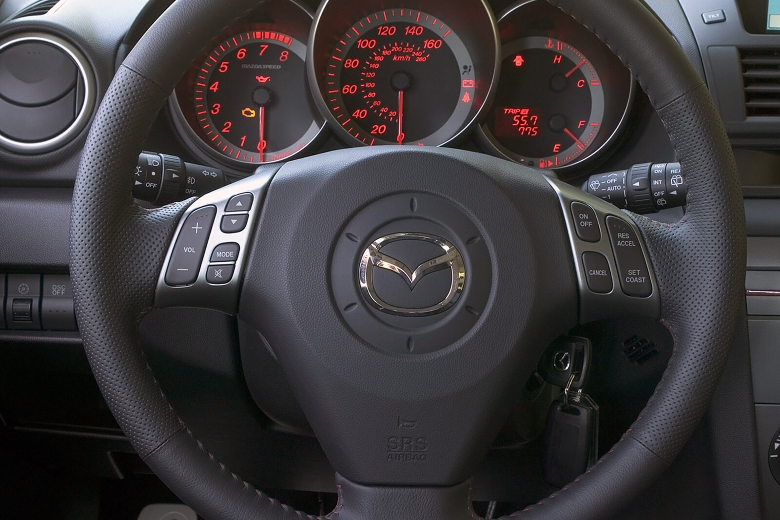 2007 Mazda Mazdaspeed 3 interior SWD