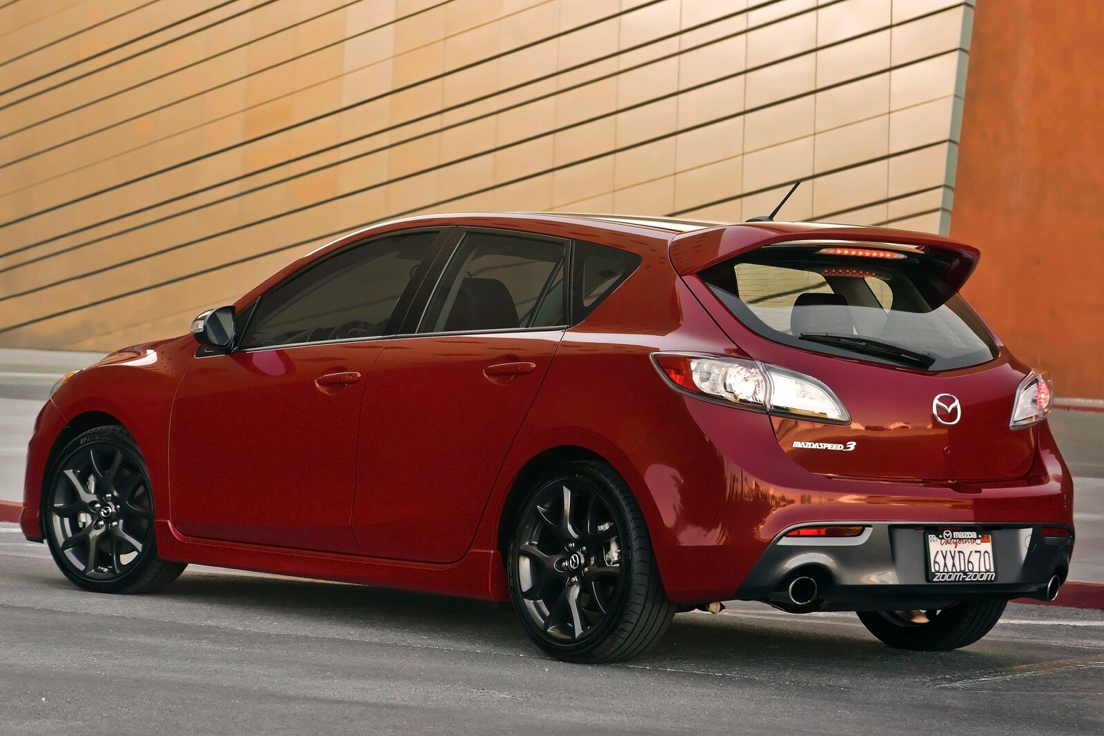 2012 Mazda Mazdaspeed 3 exterior FOG